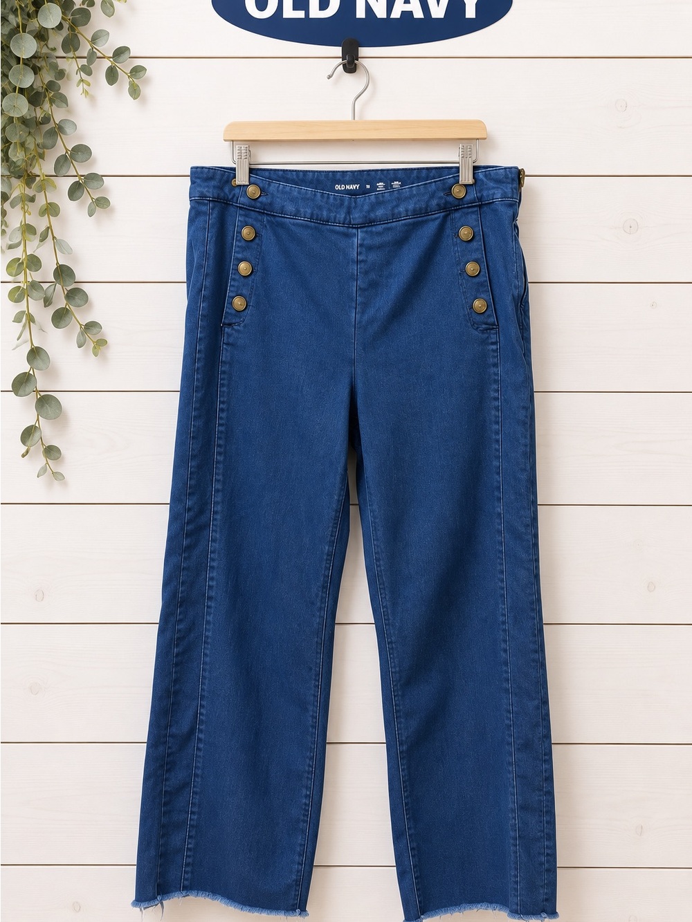 Old Navy High-Rise Sailor Jeans – Size 16